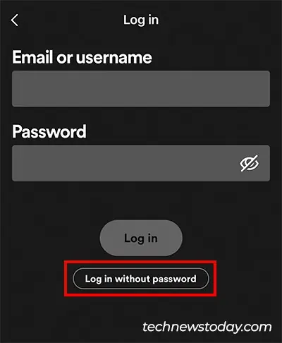 tap-on-Log-in-without-password