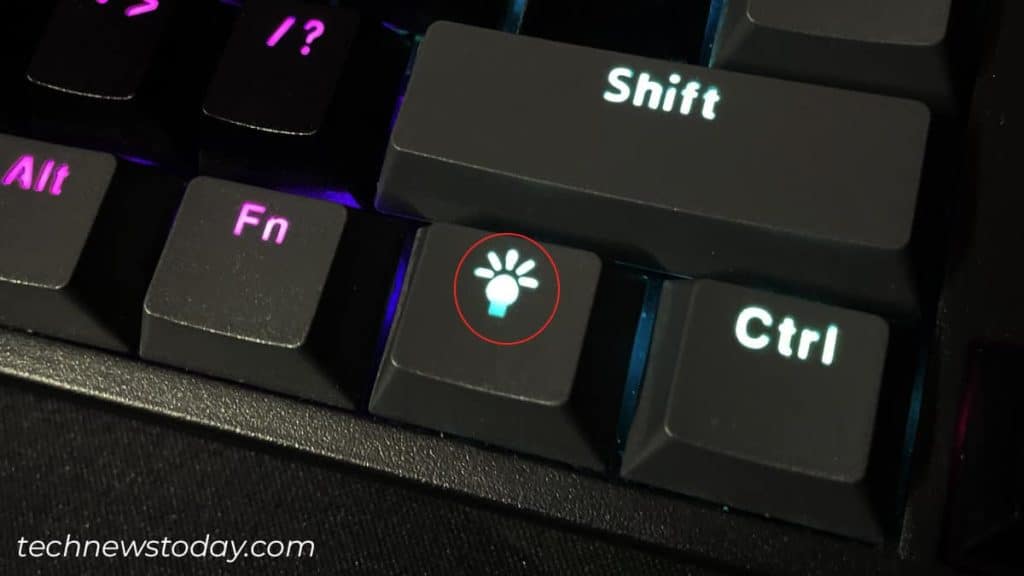 How to Turn on Keyboard Lights (Windows and Mac) 3 turn-on-keyboard-lights-on-FANTECH-ATOM-TKL-MK876