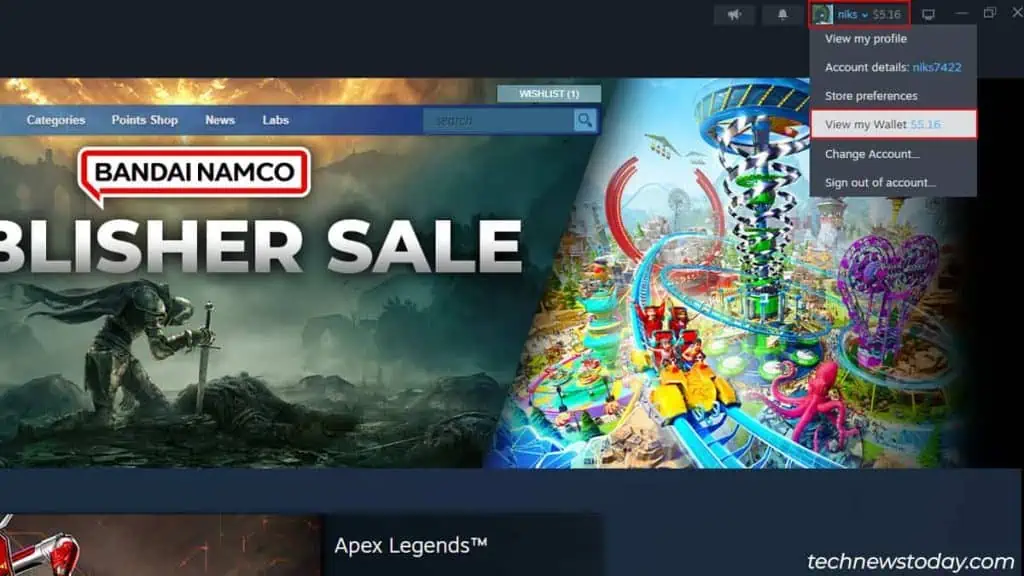What is Steam Wallet? 1 view-my-wallet-option-1-1024x576