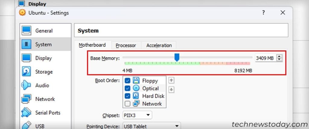 VT-x Is Disabled in the BIOS? Here’s How to Enable it 6 virtualbox-vm-settings-ram-less-than-3584