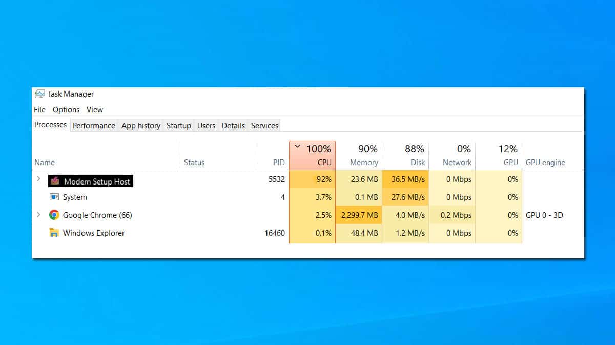 Modern setup host windows 10. Modern setup host windows 10