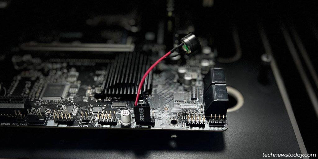 Computer Died? Here’s What You Should Do Next 8 buzzer connected to motherboard