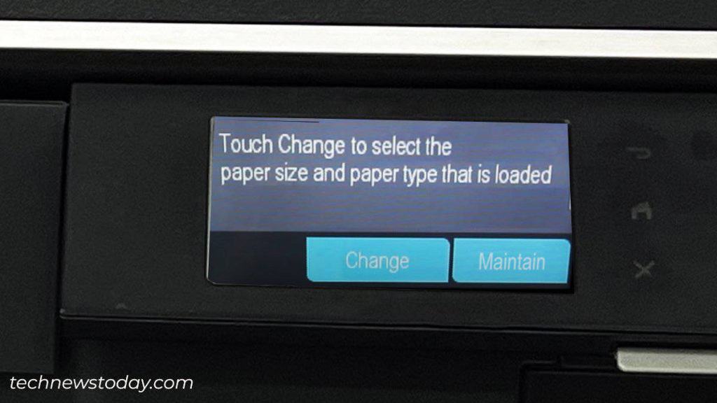3 Best Ways to Change Paper Size on HP Printer 11 change-or-maintain-paper-size-from-printer-screen