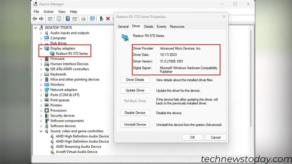 How to Connect GPU to the Motherboard in 6 Steps 21 check-if-driver-installed-correctly-1024x576