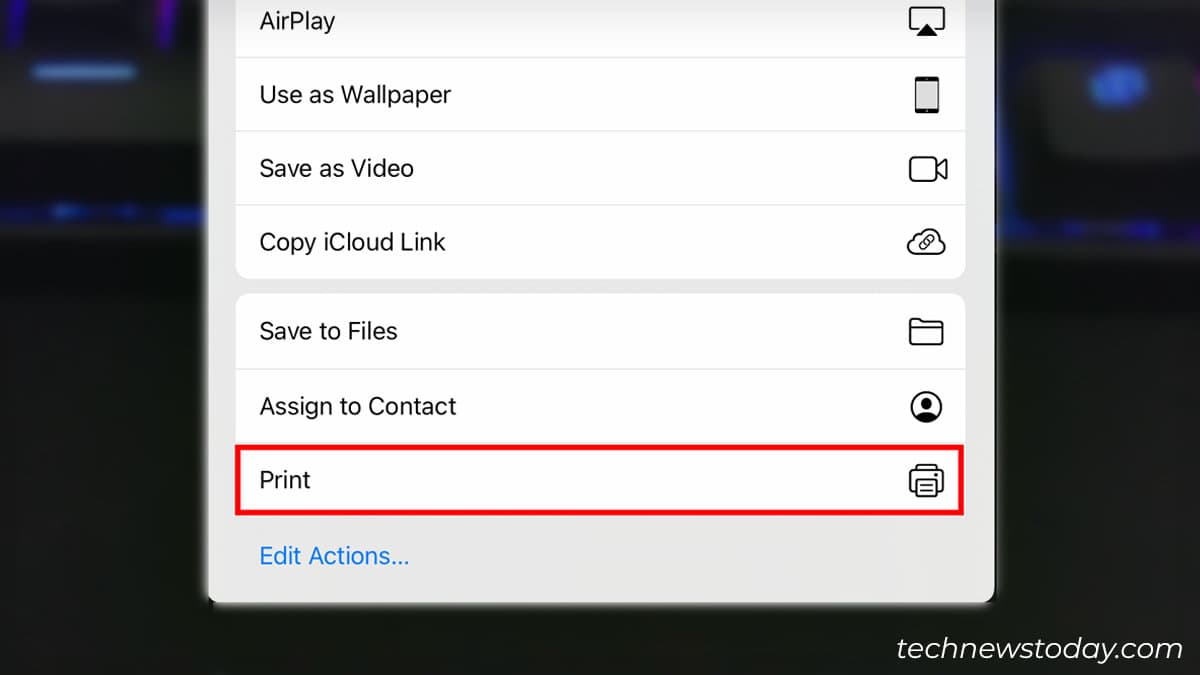 choose-print-option-in-ipad