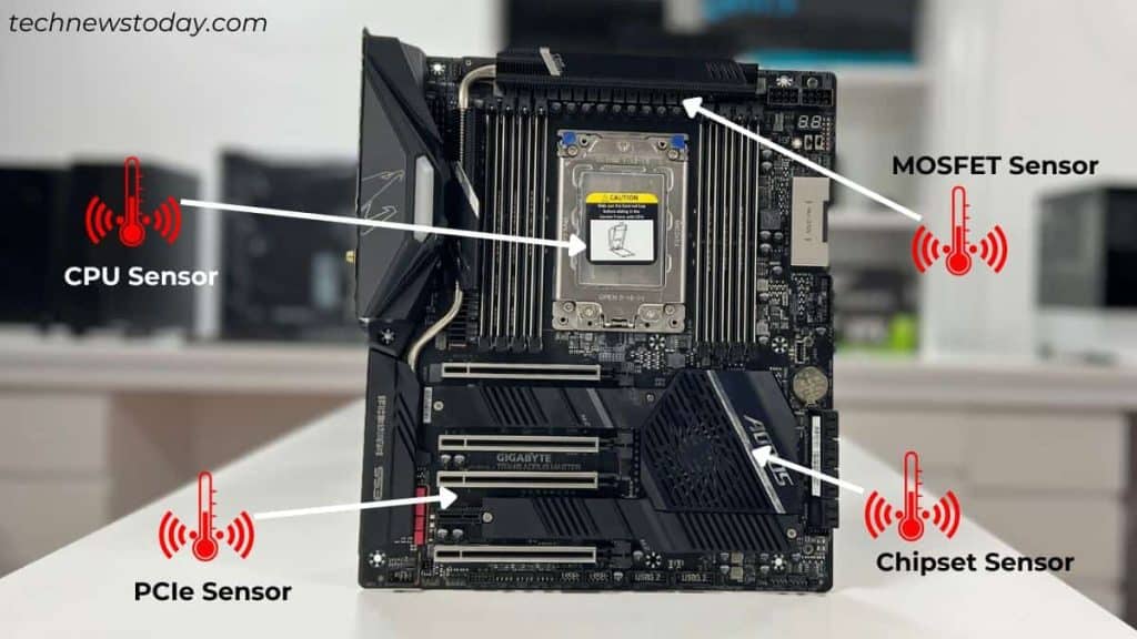 What is the Normal and Safe Motherboard Temperature 1 common motherboard temperature sensors