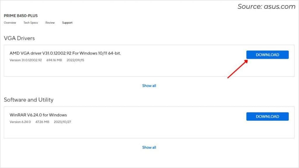 Why is My Motherboard HDMI not Working? How Do I Fix It 9 download vga or graphics drivers from motherboard support page