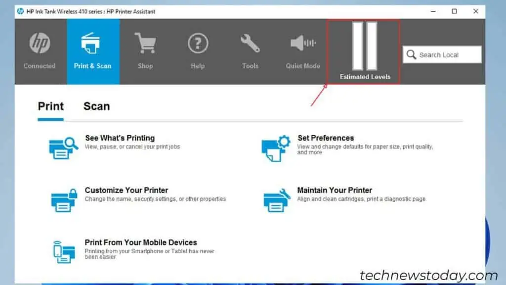 estimated-levels-tab-on-hp-printer-assistant-1024x576
