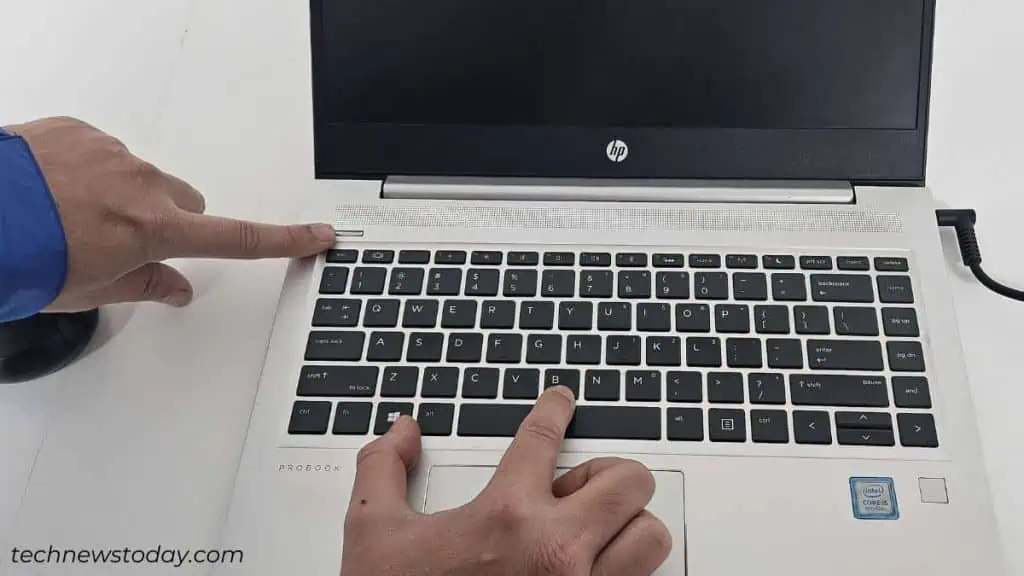 HP Laptop Won't Turn on? Here's How to Fix It 9 hold-power-button-with-windows-b-for-3-seconds-1024x576