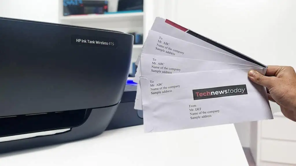 How To Print Envelopes On HP Printer Tech News Today