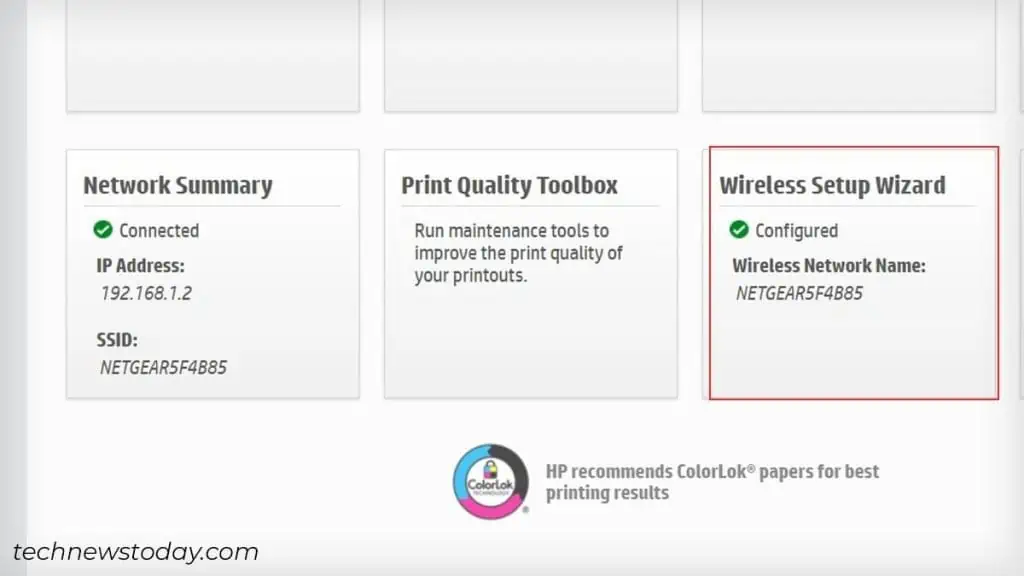 How to Connect HP Printer to Wi-Fi? 11 hp-printer-connected-to-netgear-router-via-wps-push-button-method-1024x576