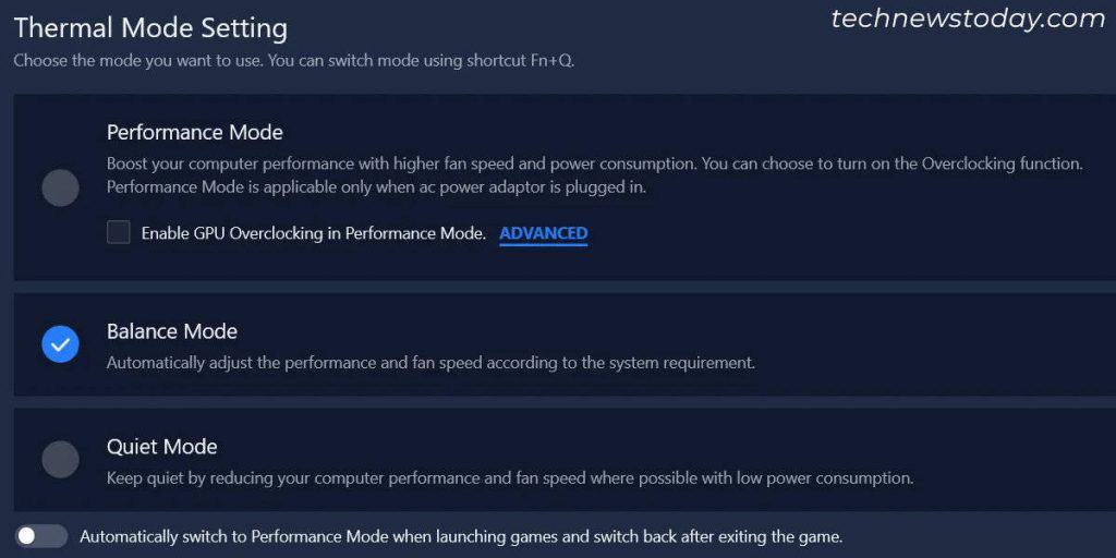 Laptop Fan Making Noise? Here is How to Fix It 4 lenovo-vantage-fan-speed-performance-setting