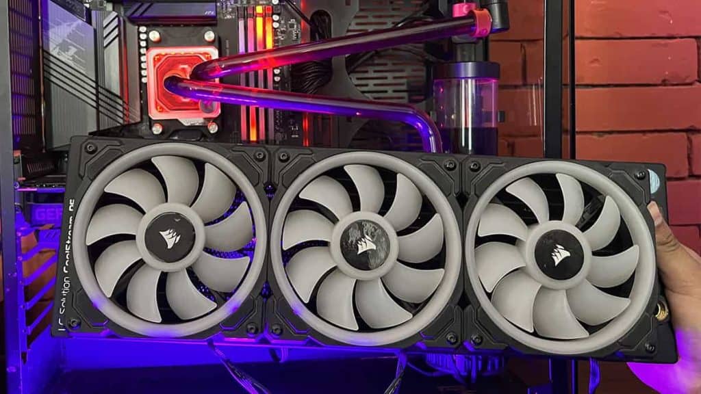 radiator fan not spinning