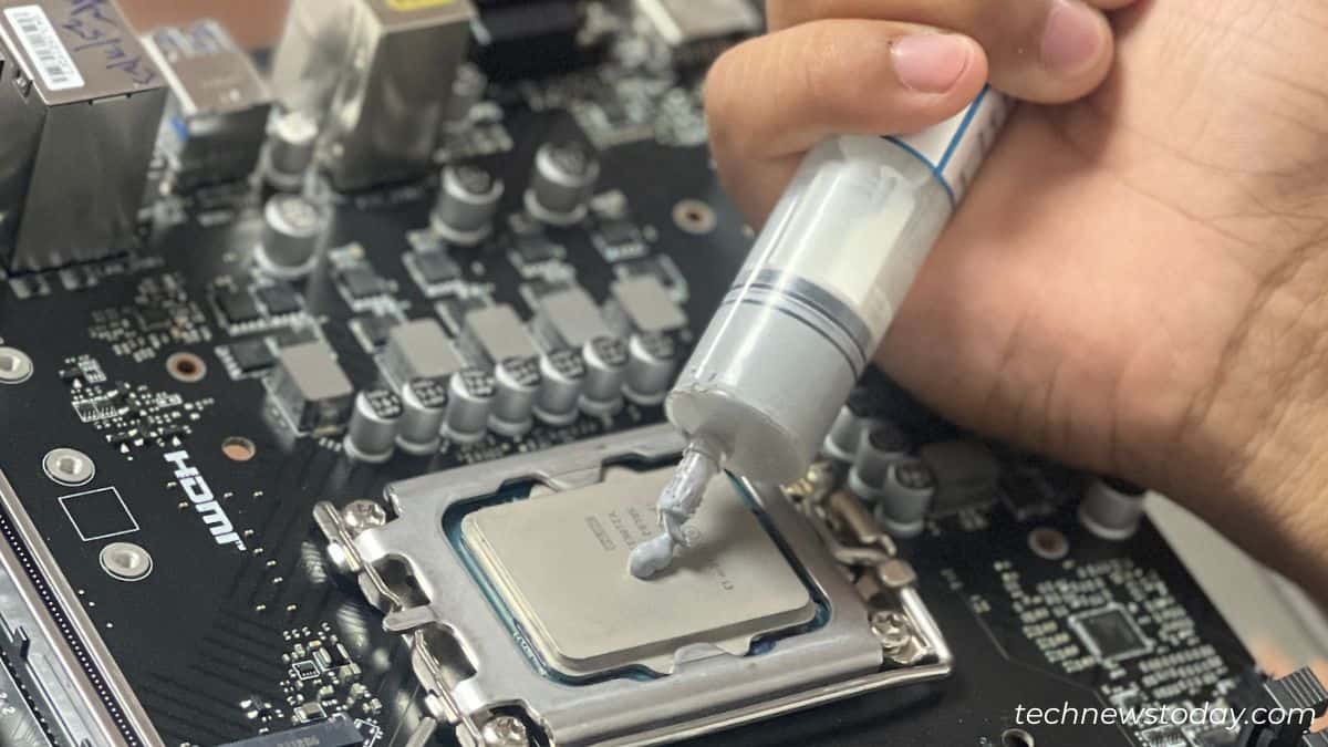 reapply thermal paste