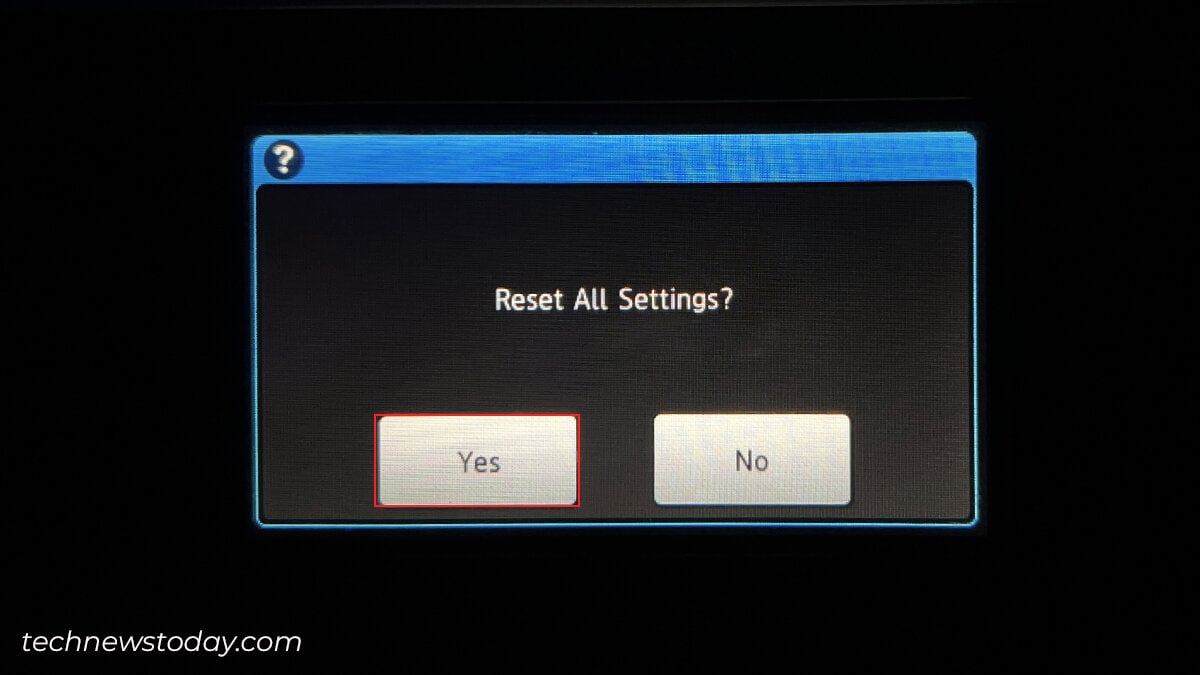 reset-brother-printer-yes-confirm