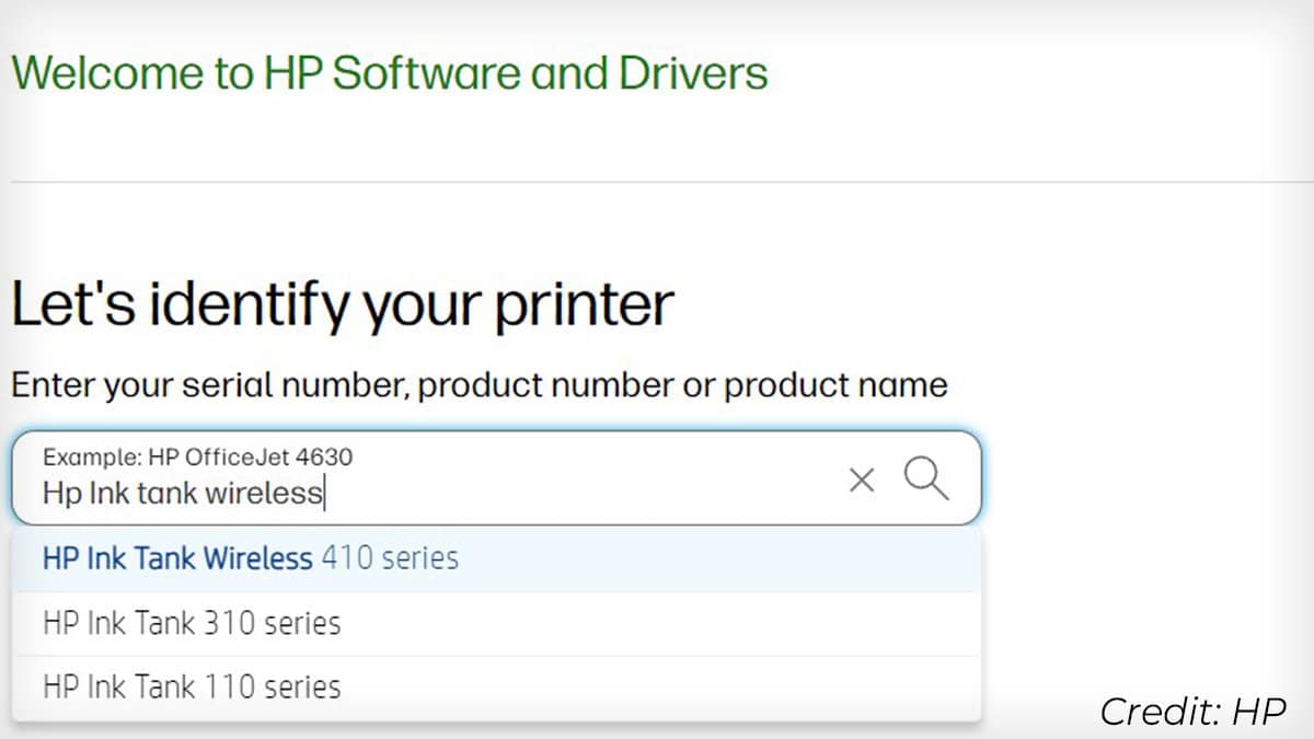 search-your-printer-model-in-hp-driver-download-page