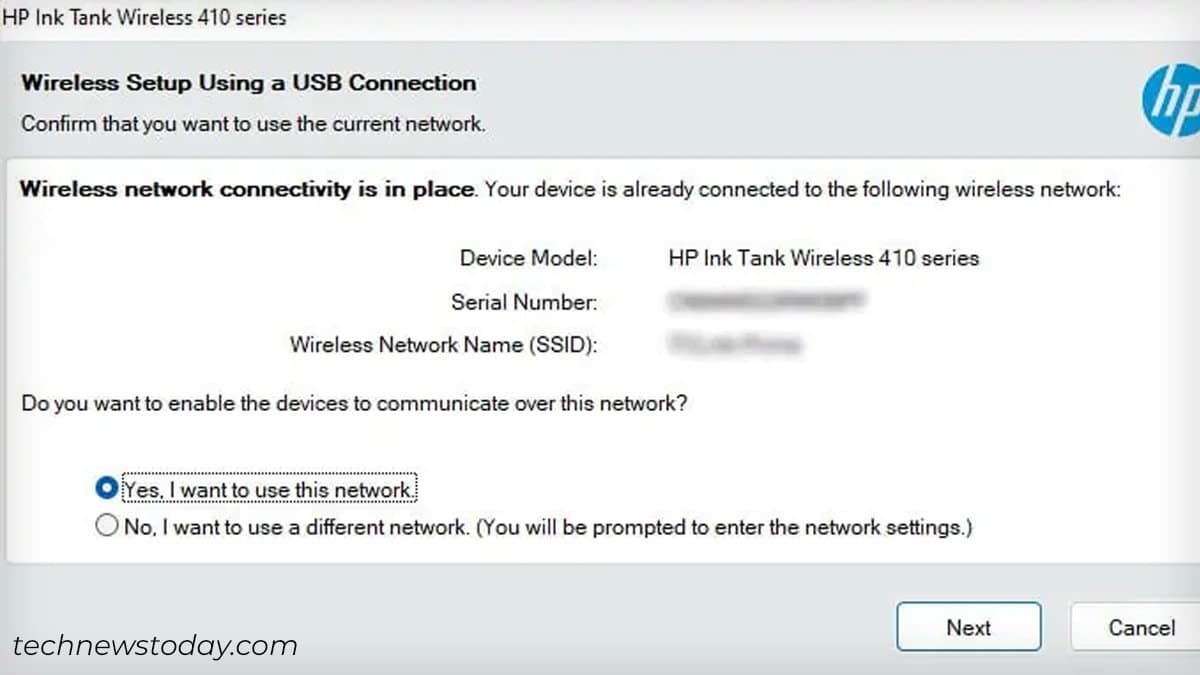 setting-up-wifi-in-hp-printer-using-usb-connection