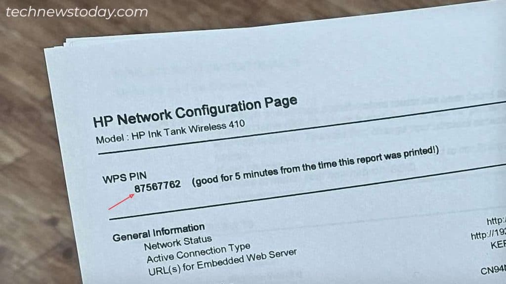 How to Find WPS Pin for Printer (Step-by-Step Guide) 4 wps-pin-printed-in-the-network-configuration-page
