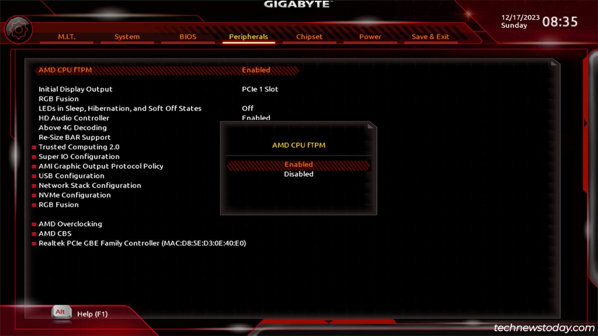 How To Enable TPM 2.0 In BIOS
