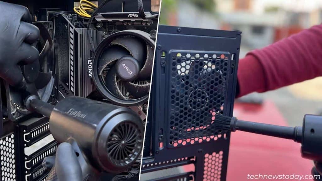 How to Clean Dust From PC 8 cleaning case fan