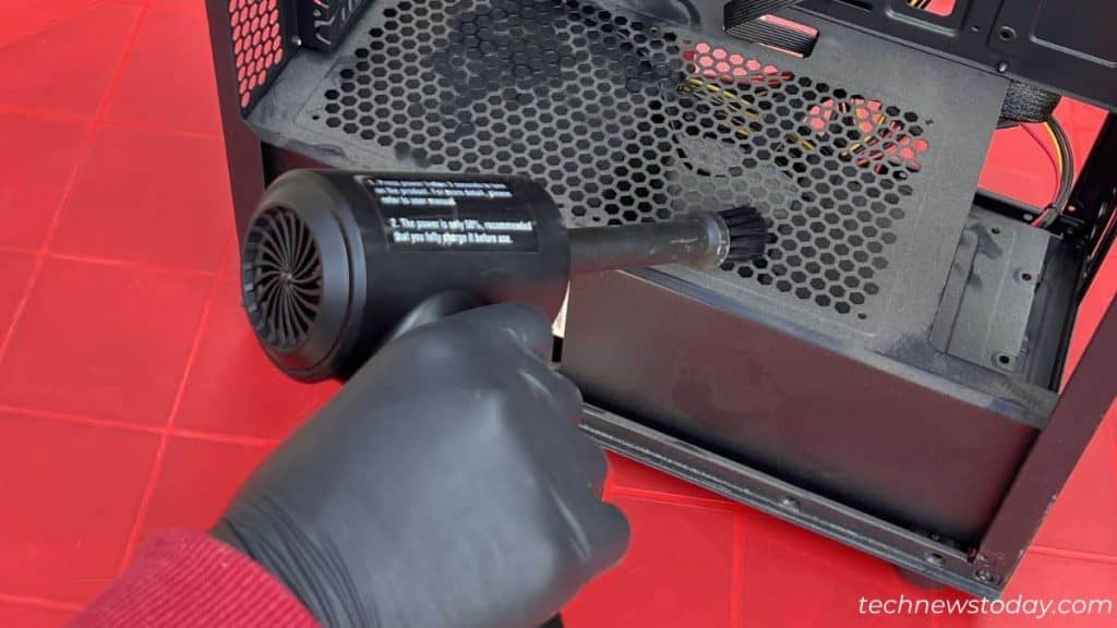 How to Clean Dust From PC 7 cleaning dust above the psu shroud