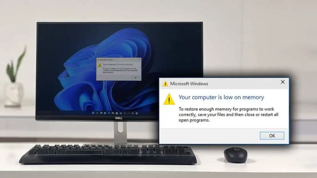 How to Fix the “Computer is Low on Memory” Error in Windows?
