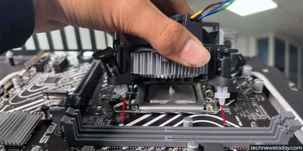 How To Install Intel CPU on Motherboard Safely 14 connect-cpu-cooler-1024x512