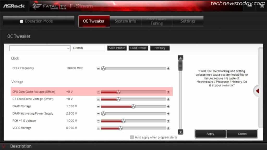 How to Safely Undervolt Your CPU to Reduce Temperature 11 cpu core offset in f stream