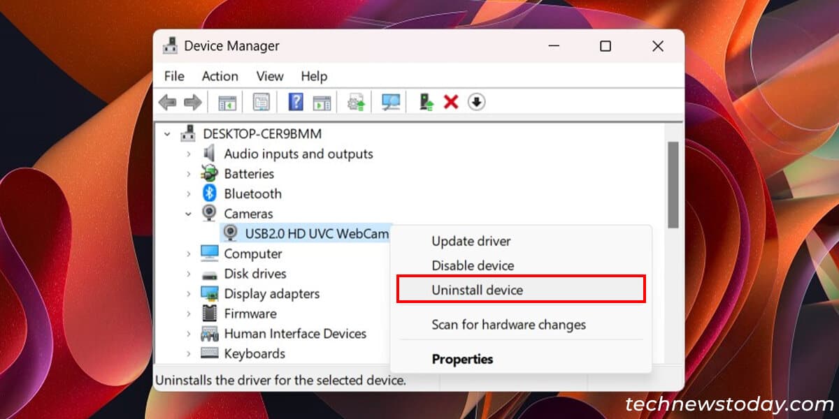 How To Fix Laptop Camera Not Working