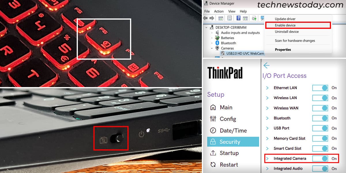 How To Fix Laptop Camera Not Working