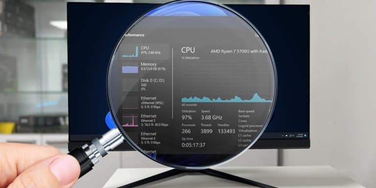 how to check cpu usage