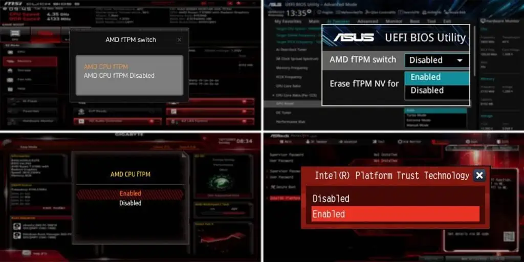 How to Enable TPM 2.0 in BIOS