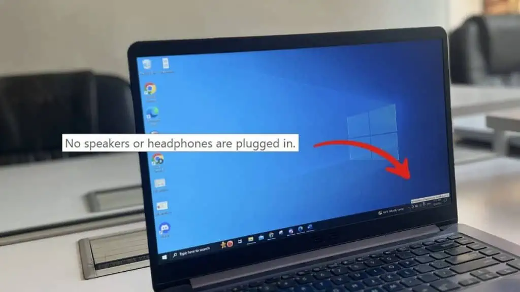 5 Ways to Fix “No Speakers or Headphones are Plugged In” Error