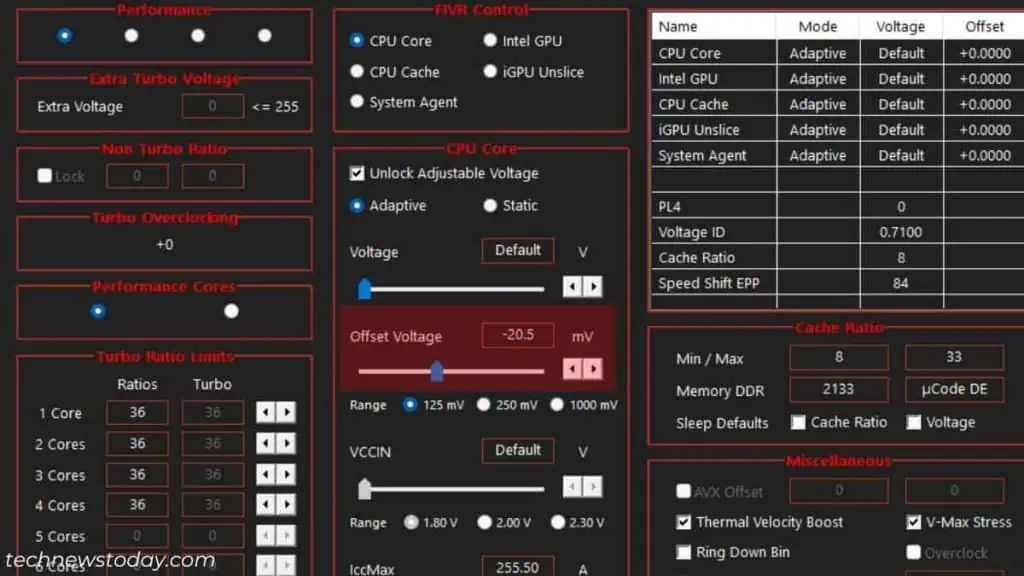 How to Safely Undervolt Your CPU to Reduce Temperature 13 offset-voltage-in-throttlestop-1024x576