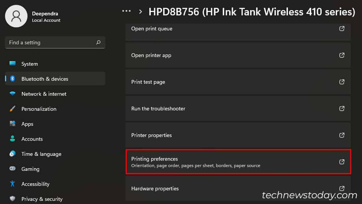 printing-preferences-in-windows-settings