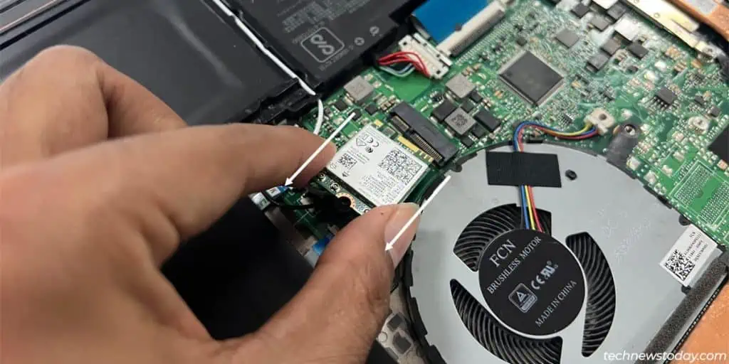 How to Install a Wi-Fi Card 20 remove-m2-wifi-card-laptop-1024x512