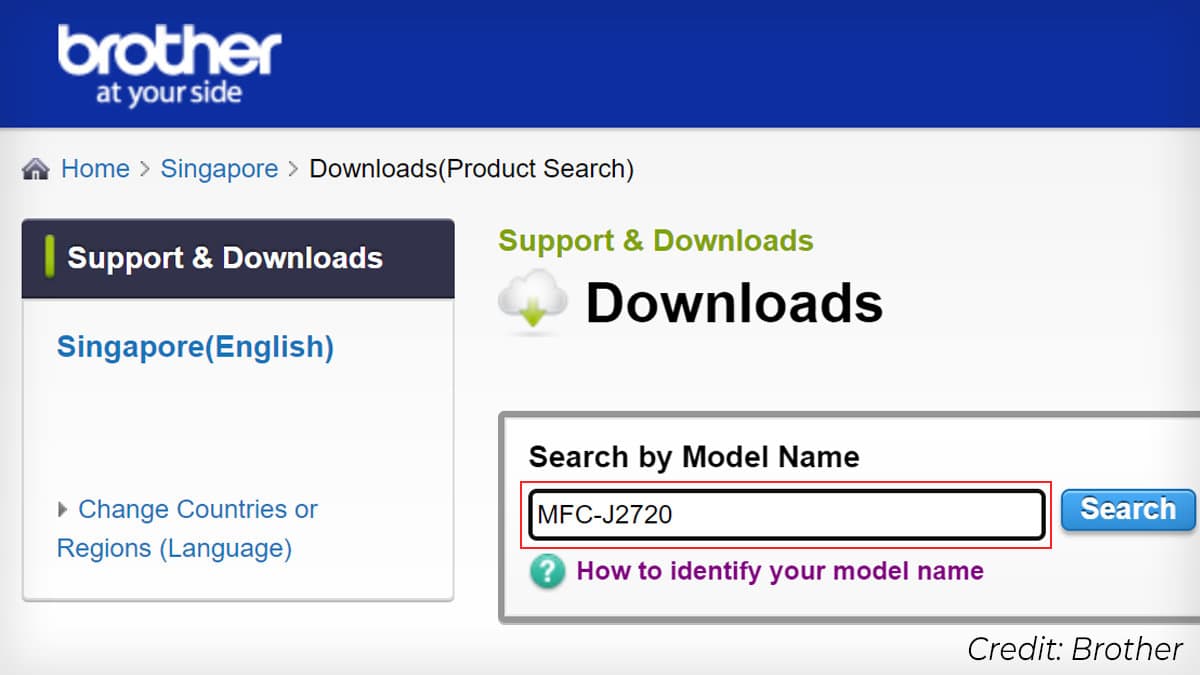 select-printer-by-model-name