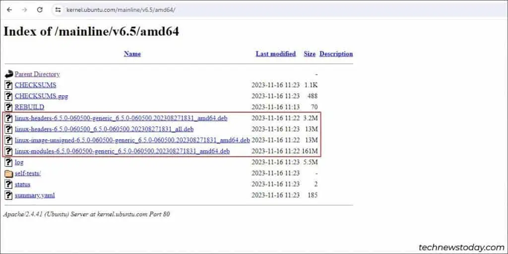 Fix: VirtualBox Kernel Driver Not Installed (rc=-1908) 6 ubuntu-kernel-files-1024x512