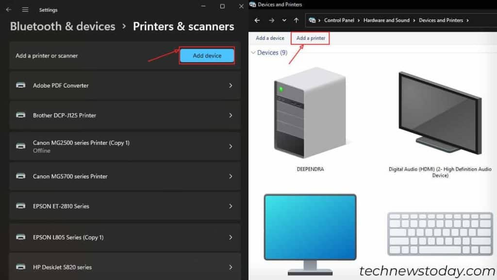 use-both-settings-and-control-panel-to-connect-to-printer