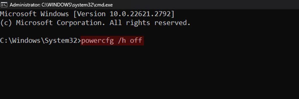 Should I Disable Hibernation? 2 disable-hibernation-command-prompt