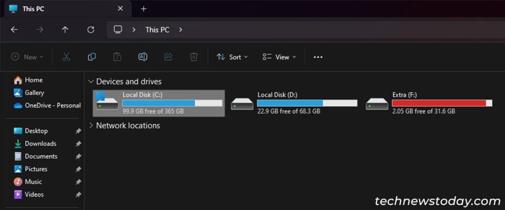 file-explorer-on-office-pc-for-video-editing