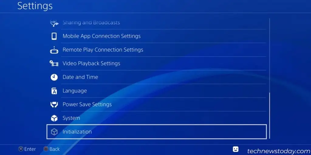 PlayStation Turns on by Itself? Here’s How to Fix It 22 PS4-Initialization-Settings-1-1024x512