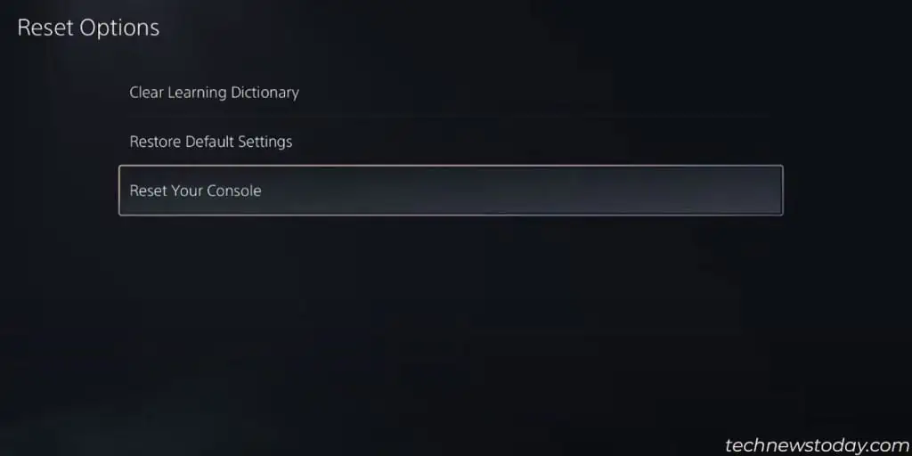 PlayStation Turns on by Itself? Here’s How to Fix It 27 PS5-Settings-Reset-Console-1-1024x512