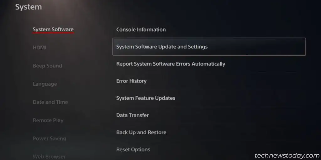 PlayStation Turns on by Itself? Here’s How to Fix It 18 PS5-Settings-System-Software-Update-1-1024x512