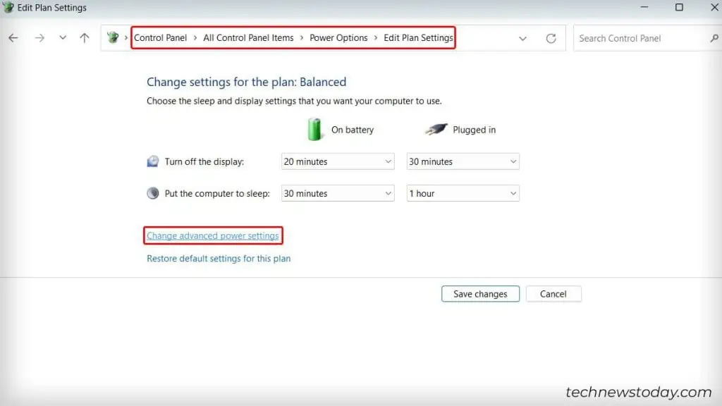 League of Legends Stuttering: Common Causes and Tested Fixes 14 Advanced-Power-Settings-1024x576