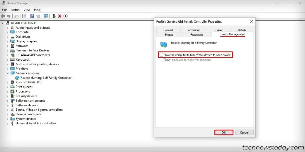How to Fix When Windows Restarts After Shutdown 16 Device-Manager-Network-Adapter-Power-Management-1024x512