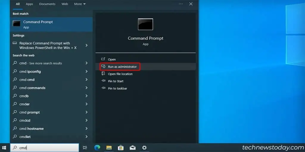 How to Fix When Windows Restarts After Shutdown 12 Open-Command-Prompt-1024x512