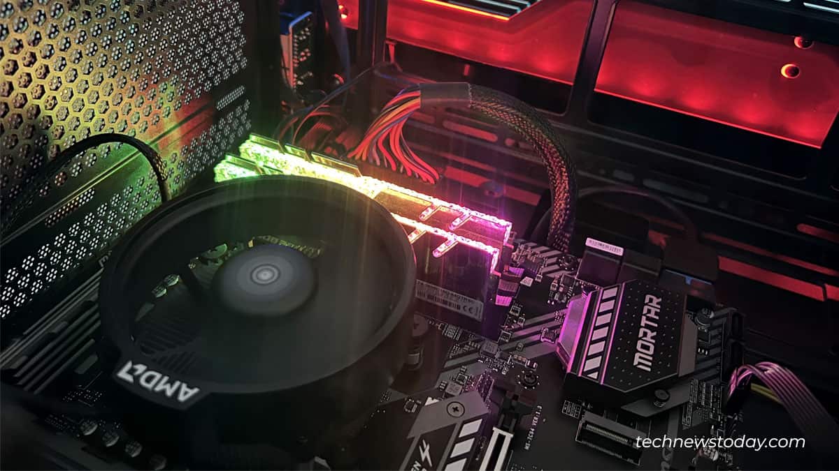 t force ram rgb not working