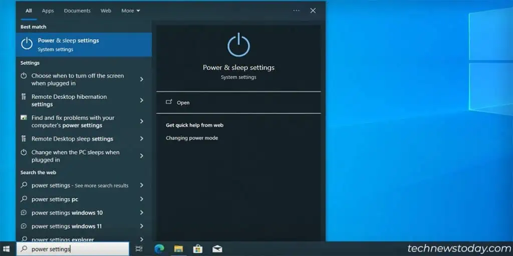 How to Fix When Windows Restarts After Shutdown 1 Windows-Power-and-Sleep-Settings-1024x512
